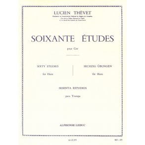 Lucien Thévet: 60 Etudes Vol.1 (Horn solo)