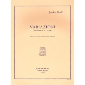 Jeanine Rueff: 15 Etudes (Clarinet solo)
