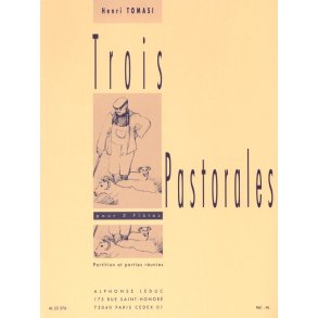 Henri Tomasi: 3 Pastorales (Flutes 3)