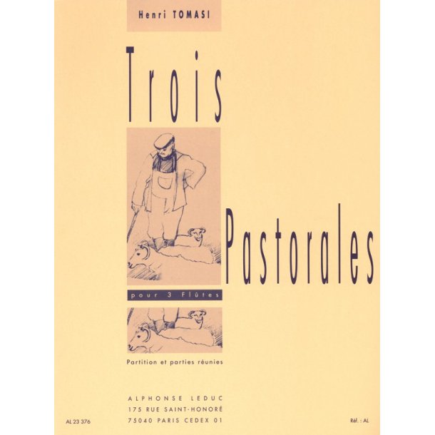 Henri Tomasi: 3 Pastorales (Flutes 3)