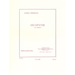 Alfred D&eacute;senclos: Quatuor (Saxophones 4)