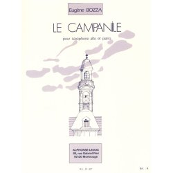 Eug&egrave;ne Bozza: Le Campanille (Saxophone-Alto & Piano)