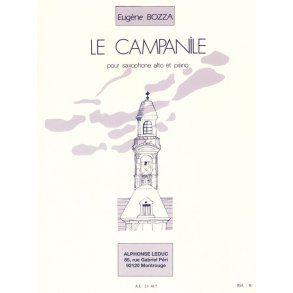 Eugène Bozza: Le Campanille (Saxophone-Alto & Piano)