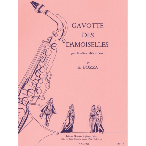 Eug&egrave;ne Bozza: Gavotte des Damoiselles (Saxophone-Alto & Piano)