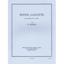 Eug&egrave;ne Bozza: Petite Gavotte (Saxophone-Alto & Piano)