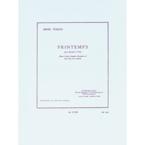 Henri Tomasi: Printemps (Sextet-Wind)