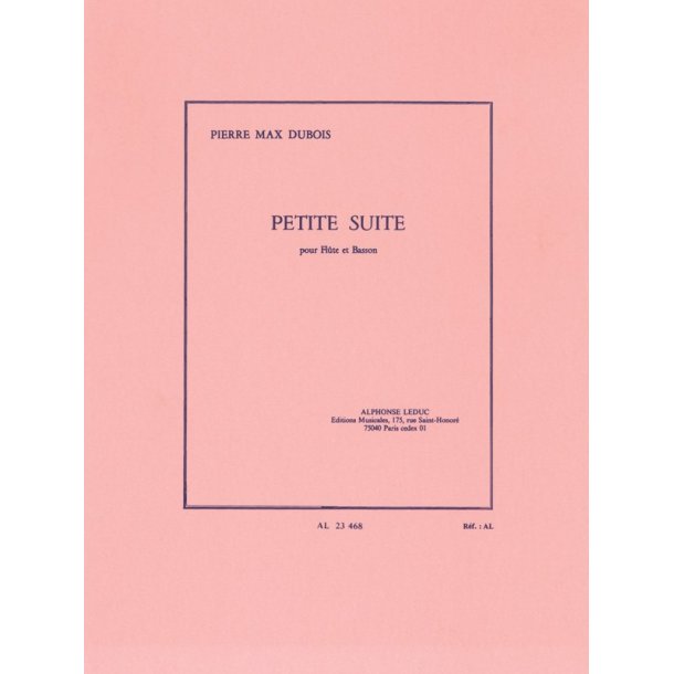 Pierre Max Dubois: Petite Suite (Flute & Bassoon)