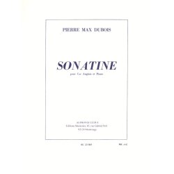 Pierre Max Dubois: Sonatine (Cor Anglais)
