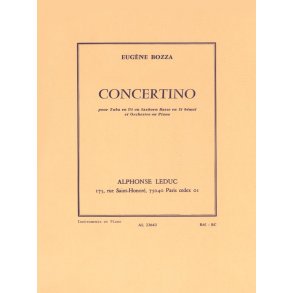 Eugène Bozza: Concertino (C or B flat) (Tuba & Piano)