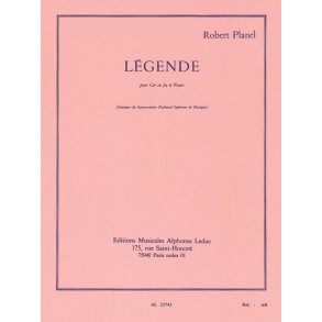 Robert Planel: Légende (Horn & Piano)