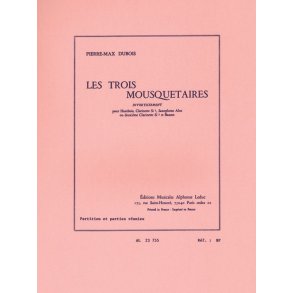 Pierre Max Dubois: Les 3 Mousquetaires, Divertissement (Quartet-Woodwind)