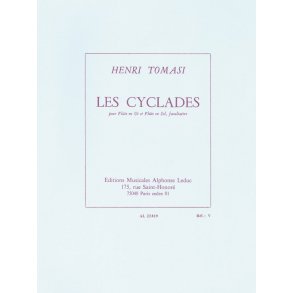 Henri Tomasi: Les Cyclades-Flute Solo