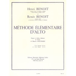 H.R. Beno&icirc;t: M&eacute;thode &eacute;l&eacute;mentaire Vol.2 (Viola solo)