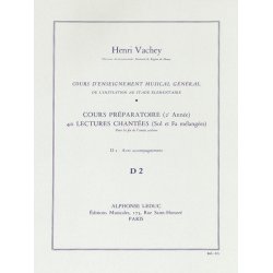 Vachey Cours Enseignt Musical General 2eme Annee Prep Fin A Ac D2 Book