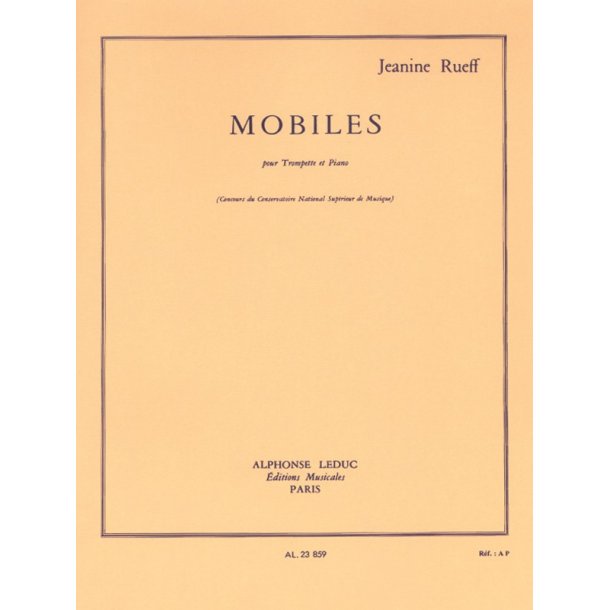 Jeanine Rueff: Mobiles (C trpt) (Trumpet & Piano)