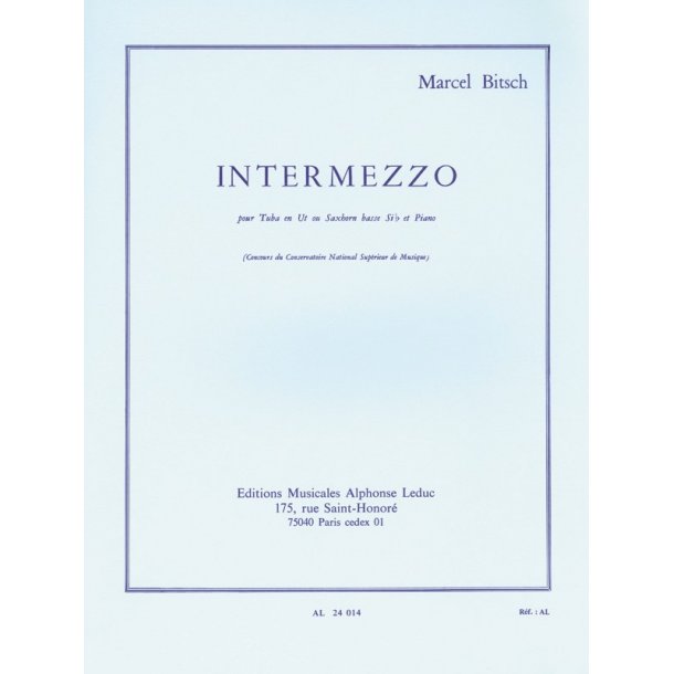 Marcel Bitsch: Intermezzo (Tuba & Piano)