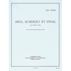 Jean Emmanuel Aubain: Aria, Scherzo et Final (Trombone & Piano)