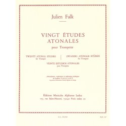 Julien Falk: 20 Etudes atonales (Trumpet solo)