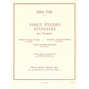 Julien Falk: 20 Etudes atonales (Trumpet solo)