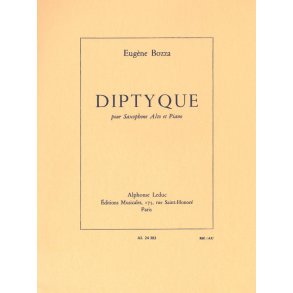 Eugène Bozza: Diptyque (Saxophone-Alto & Piano)