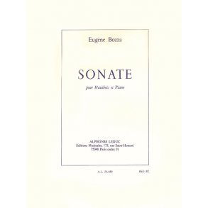 Eugène Bozza: Sonate (Oboe & Piano)