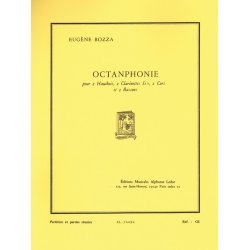 Eug&egrave;ne Bozza: Octanphonie (Ensemble-Wind 8 or more)