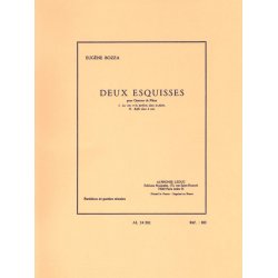 Eug&egrave;ne Bozza: 2 Esquisses (Flutes 4)