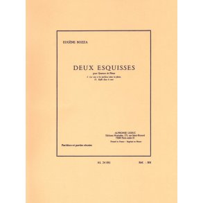 Eugène Bozza: 2 Esquisses (Flutes 4)