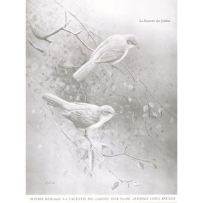 Olivier Messiaen: La Fauvette des Jardins (Piano solo)