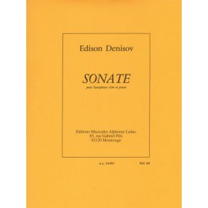 Edison Denisov: Sonate (Saxophone-Alto & Piano)