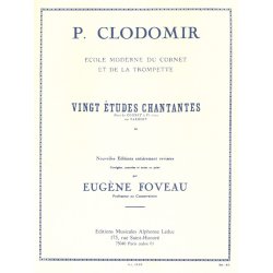 P. Clodomir: 20 Etudes chantantes Op.11 (Trumpet solo)