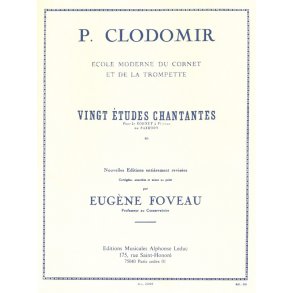 P. Clodomir: 20 Etudes chantantes Op.11 (Trumpet solo)