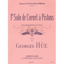 Georges H&uuml;e: Solo No.1 (Bb trpt) (Trumpet & Piano)