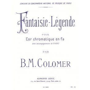 B.M. Colomer: Fantaisie-Légende (Horn & Piano)
