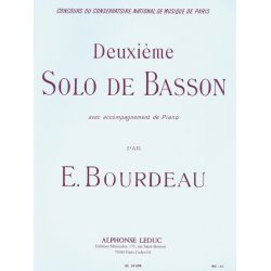 E. Bourdeau: Solo No.2 (Bassoon & Piano)
