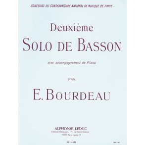 E. Bourdeau: Solo No.2 (Bassoon & Piano)