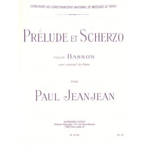 Paul Jeanjean: Prélude et Scherzo (Bassoon & Piano)