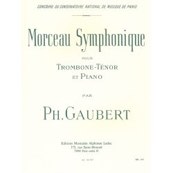 Philippe Gaubert: Morceau Symphonique (Trombone)