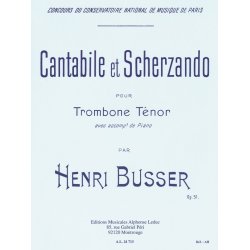 Henri Busser: Cantabile Et Scherzando Op.51 (Trombone/Piano)