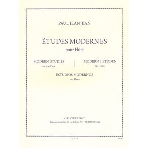 Paul Jeanjean: Etudes modernes (Flute solo)