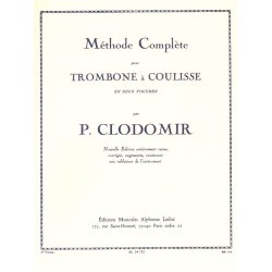 P. Clodomir: M&eacute;thode compl&egrave;te Vol.1 (Trombone solo)
