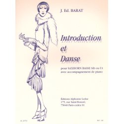 Joseph Edouard Barat: Introduction Et Dance (Saxhorn And Piano)