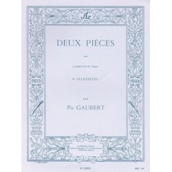 Philippe Gaubert: 2 Pi&egrave;ces No.2: Allegretto (Clarinet & Piano)