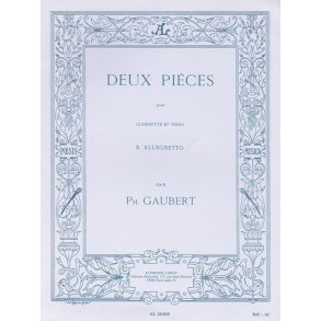 Philippe Gaubert: 2 Pièces No.2: Allegretto (Clarinet & Piano)