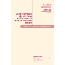 Lef&egrave;bvre P.& Goffin R.: De la Technique du Son dans les Instruments &agrave; Anche (Clarinet solo)