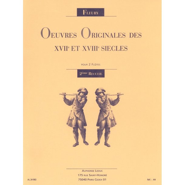 Louis Fleury: Oeuvres originales Vol.2 (Flutes 2)