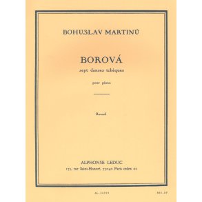 Bohuslav Martinu: Borova H195 (Piano solo)