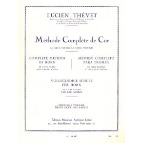 Lucien Thévet: Méthode complète de Cor Vol.2 (Horn solo)