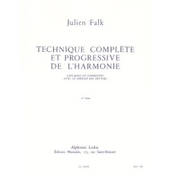 Julien Falk: Complete and progressive technique of the harmony - Vol. 2