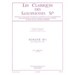 George Frideric Handel: Sonata No.1 Op.1 No.8 (Tenor Saxophone/Piano)